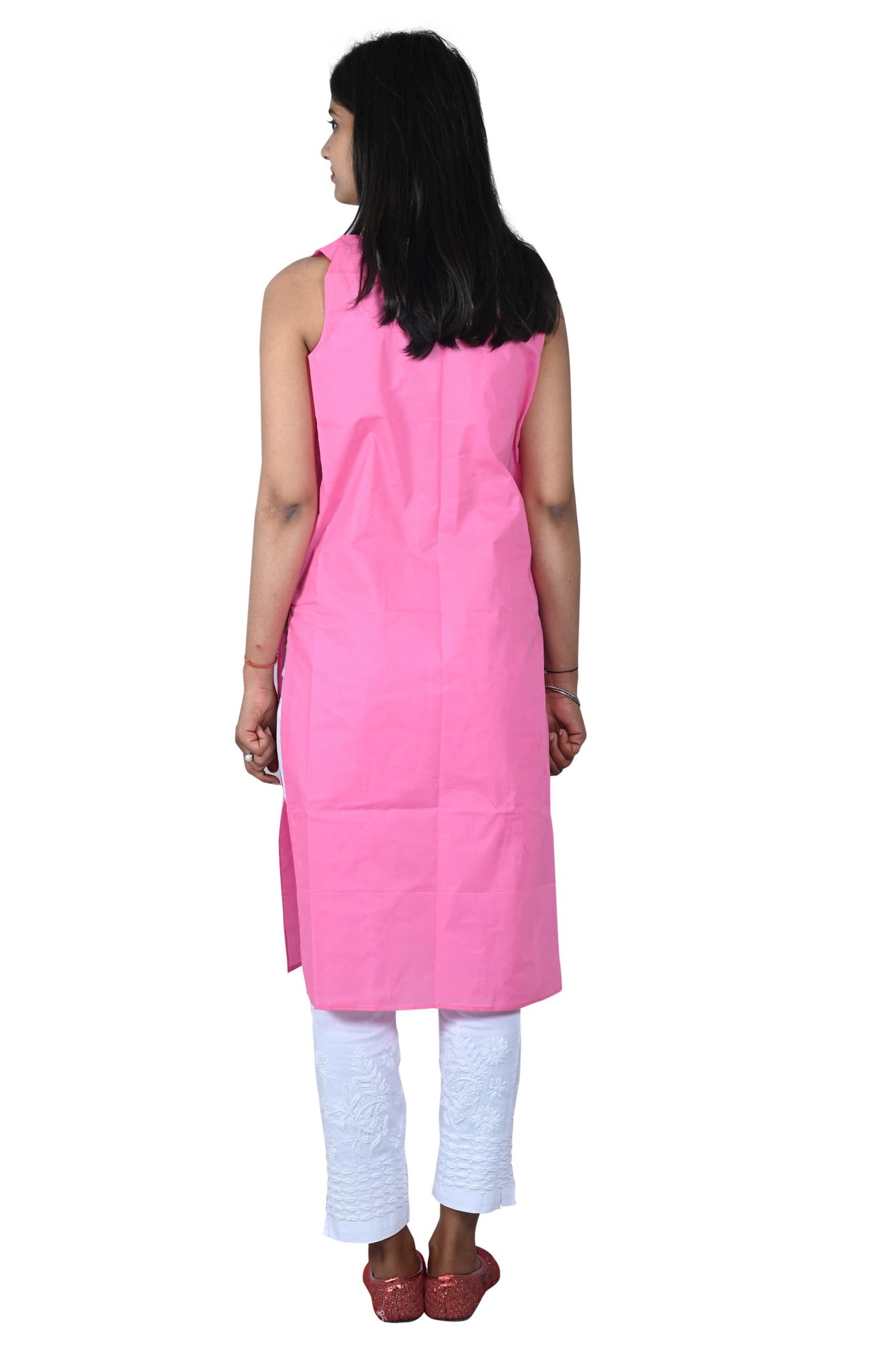Lavangi Pink Cotton Camisoles