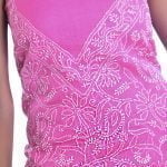 Lavangi Lucknow Chilkan Front Jaal Pink Dress Material